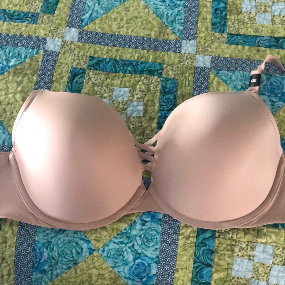 Push up plunge bra